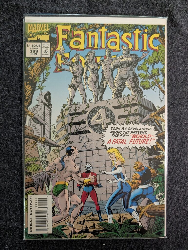 Fantastic Four #389 front cover