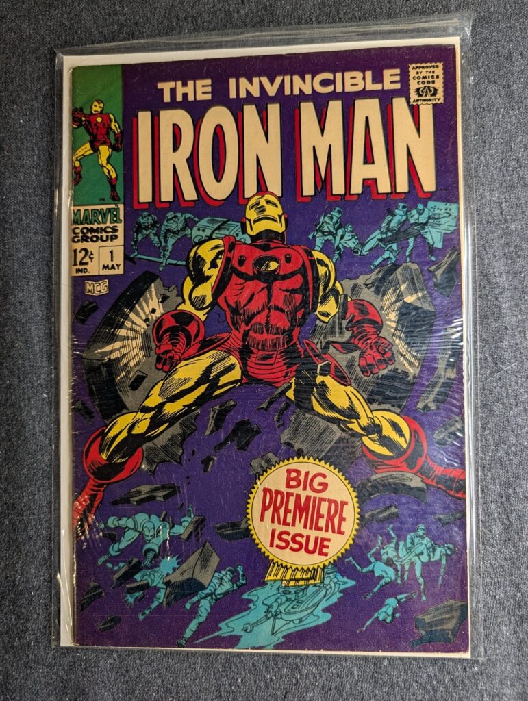 Iron Man #1 front cover