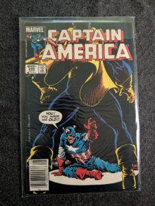 Captain America #296 front cover