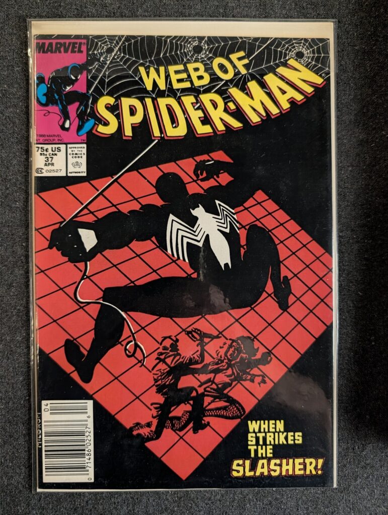 Web of Spider-Man #37 front cover