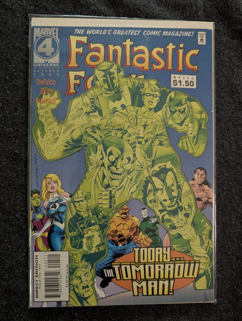 Fantastic Four #405 front cover