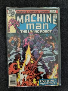 Machine Man #8 front cover