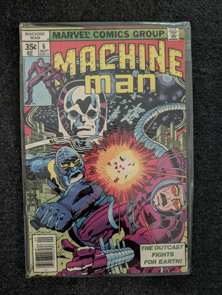 Machine Man #6 front cover