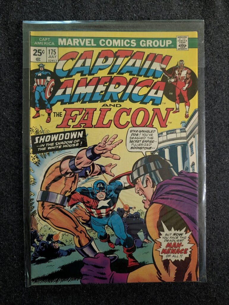 Captain America #175 front cover