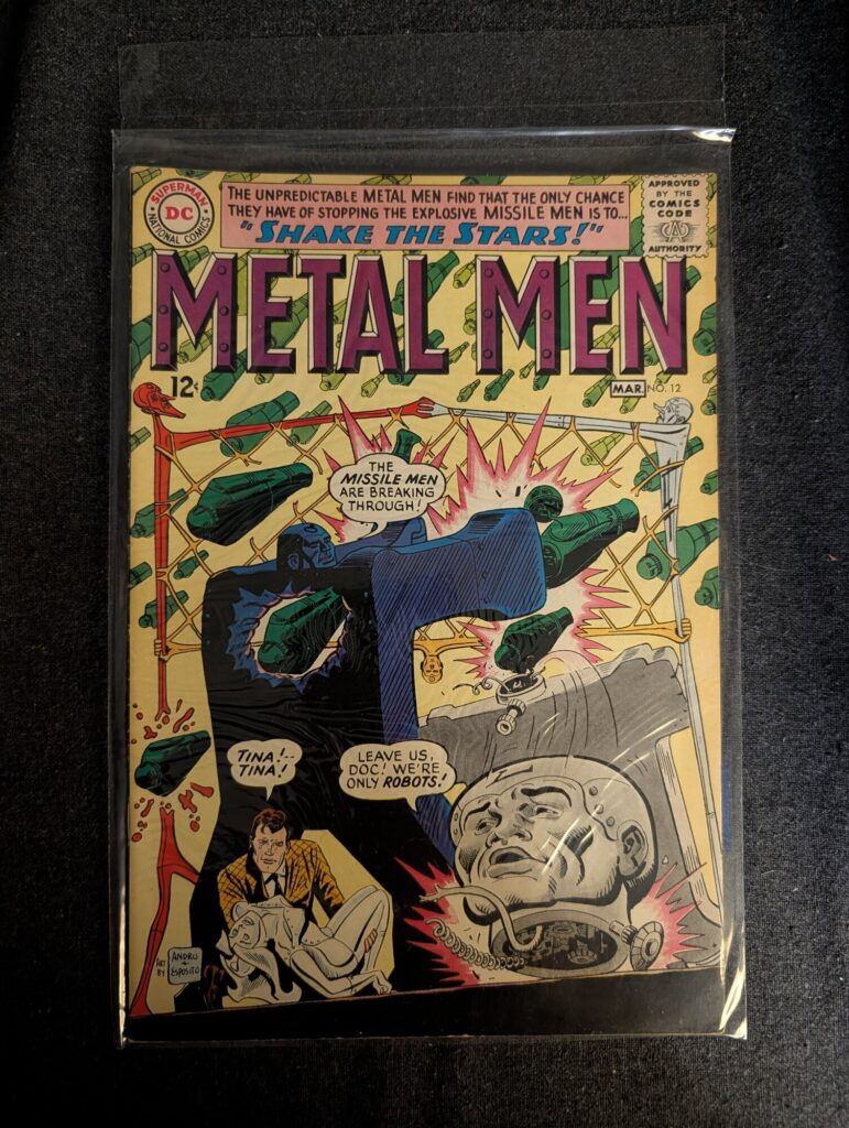 Metal Men #12 front cover