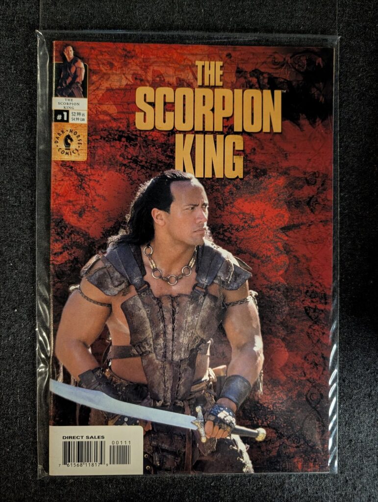 The Scorpion King #1 front cover