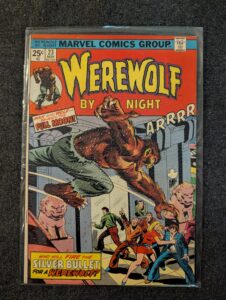 Werewolf by Night #23 front cover