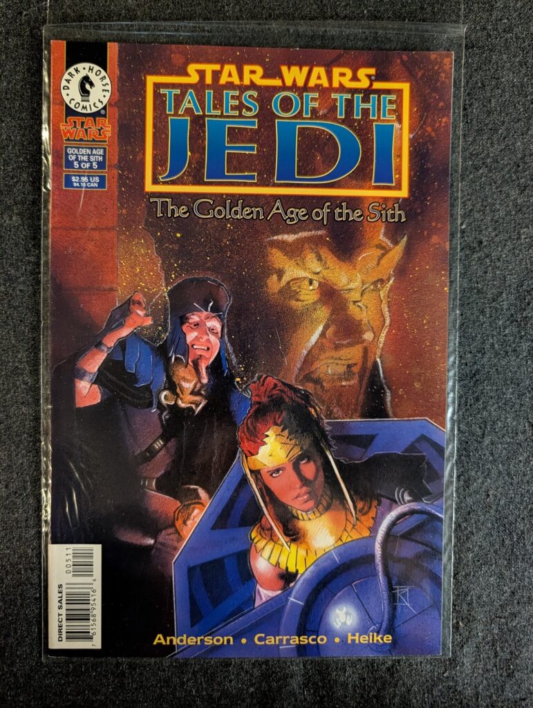 Star Wars: Tales of the Jedi - The Golden Age of the Sith #5 front cover