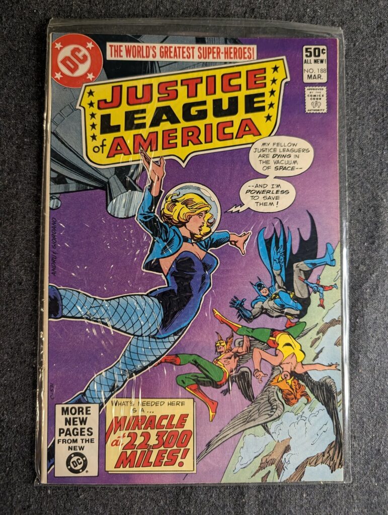 Justice League of America #188 front cover