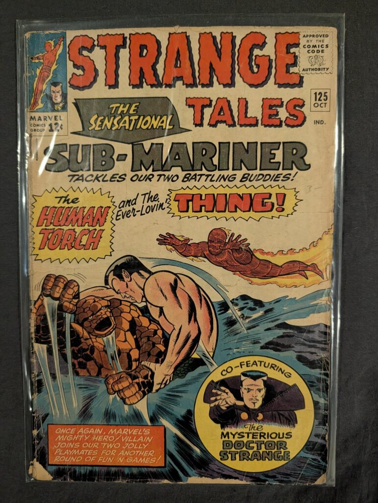 Strange Tales #125 front cover