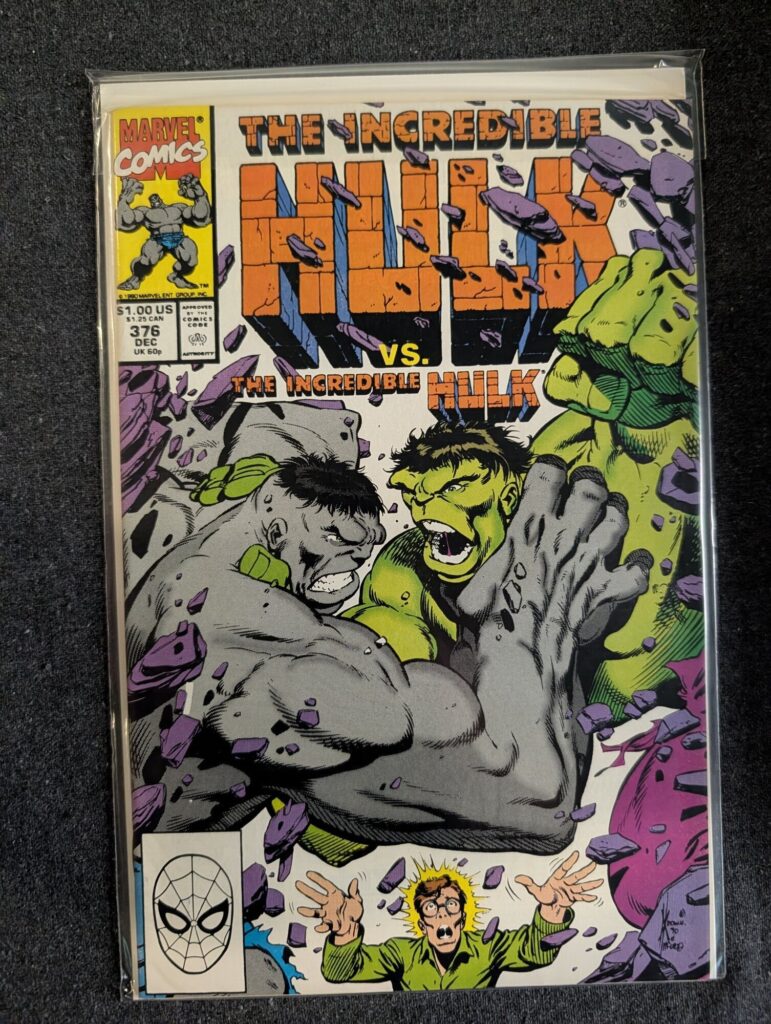 The Incredible Hulk #376 front cover