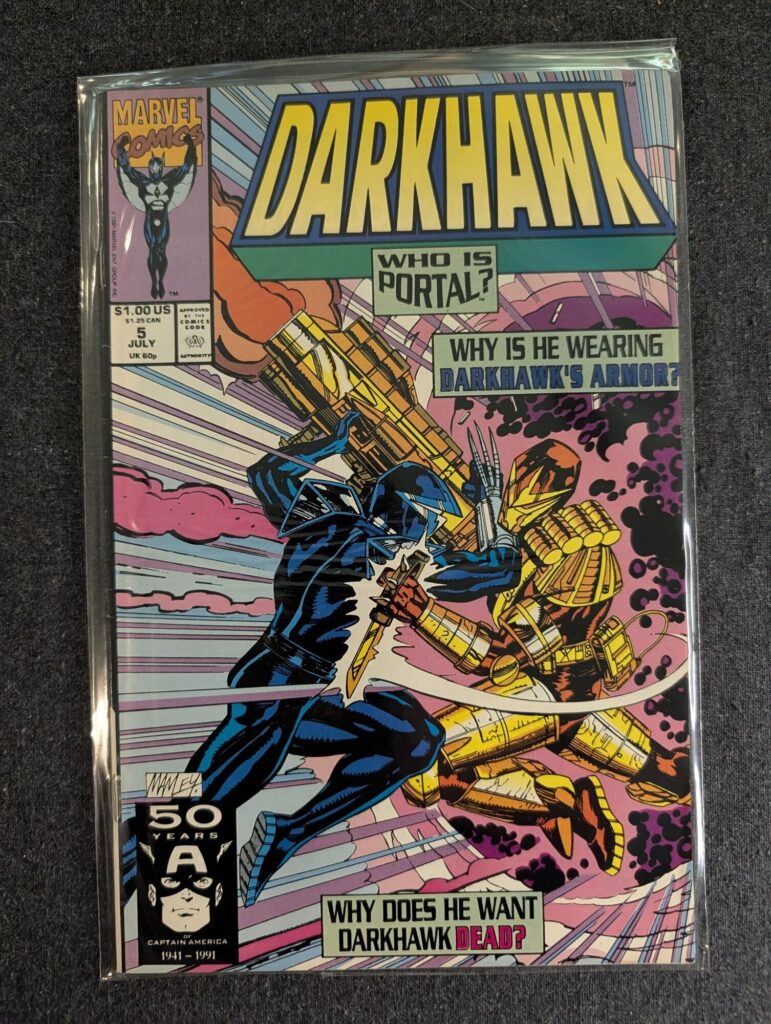 Darkhawk #5 front cover