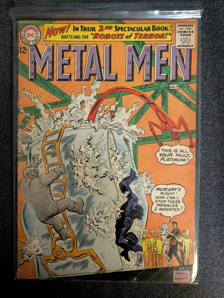 Metal Men #2 front cover
