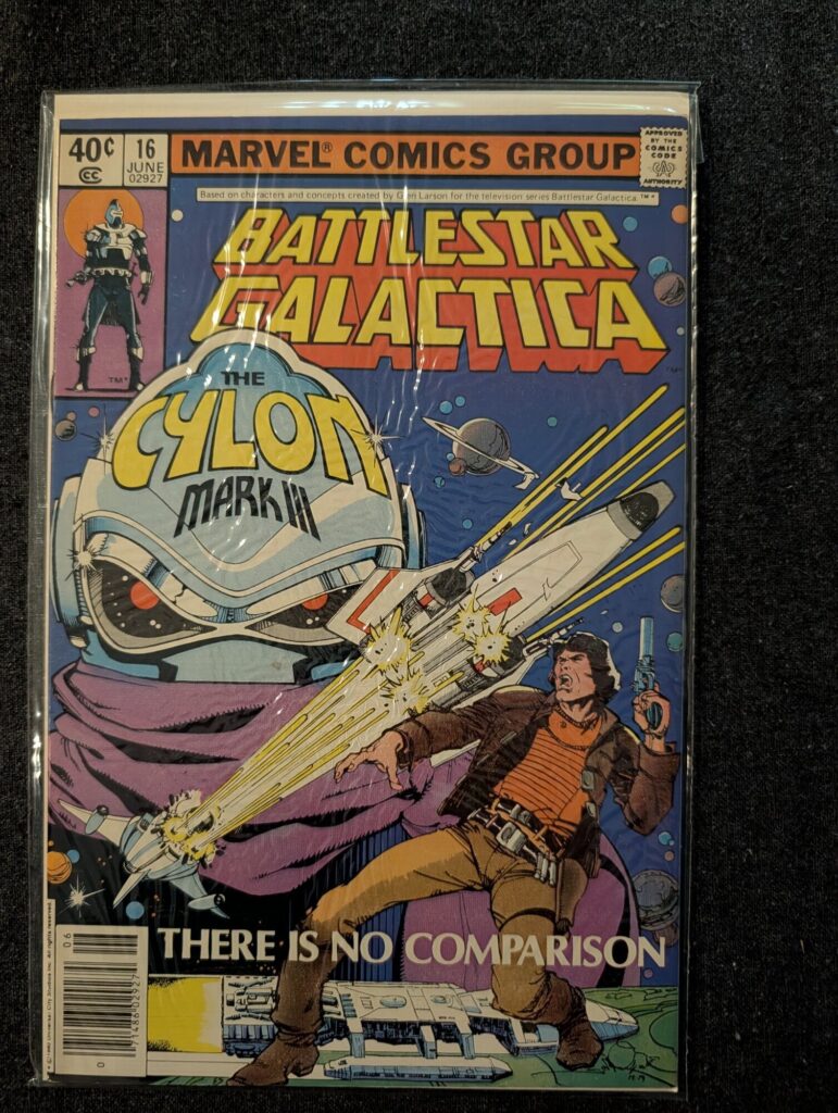 Battlestar Galactica #16 front cover