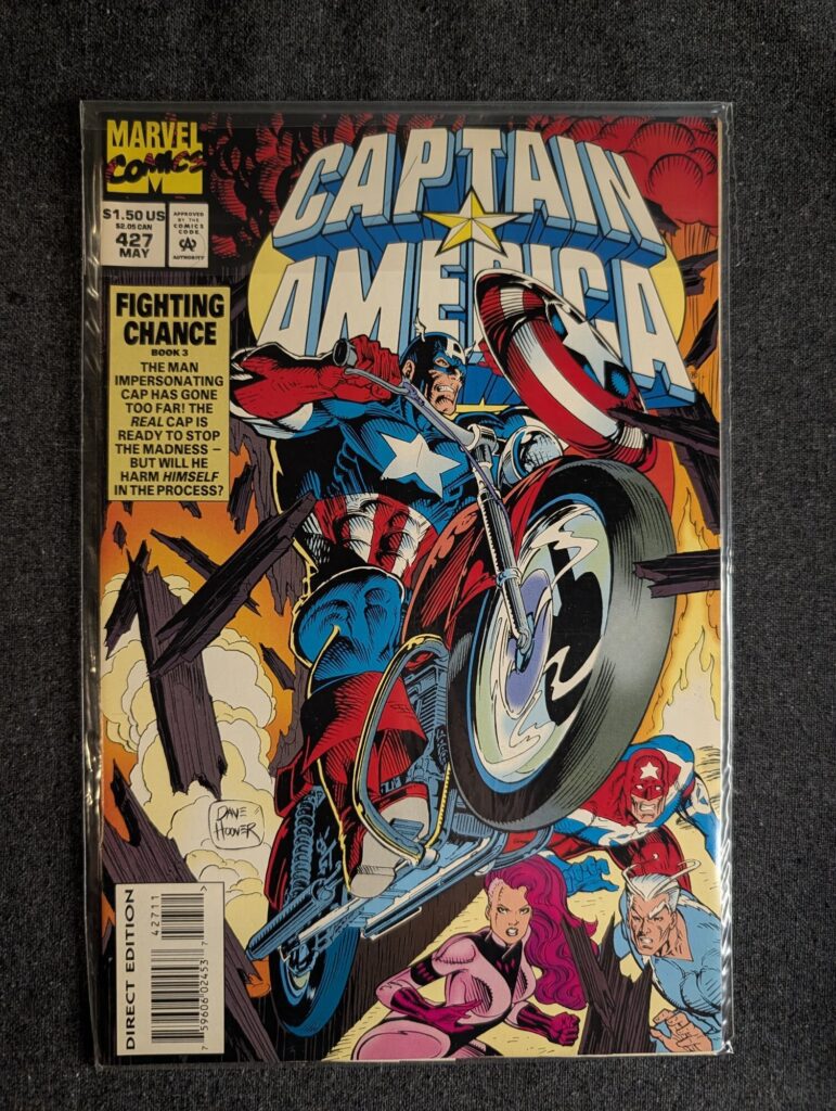 Captain America #427 front cover