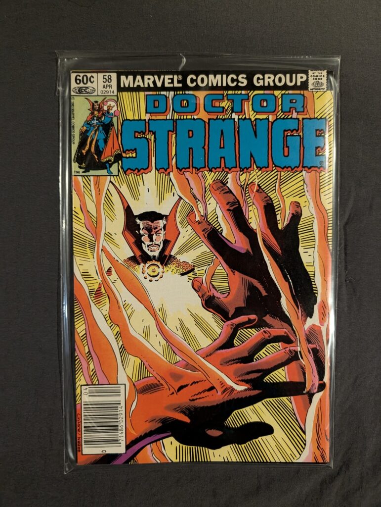 Doctor Strange #58 front cover
