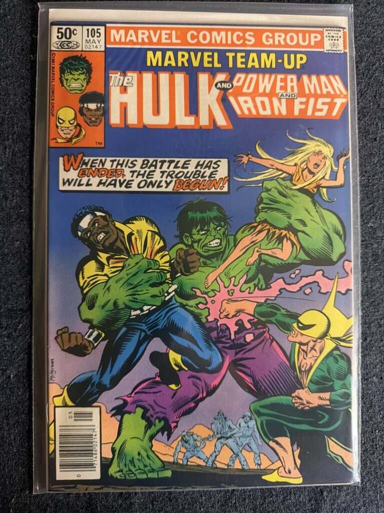 Marvel Team-Up #105 front cover