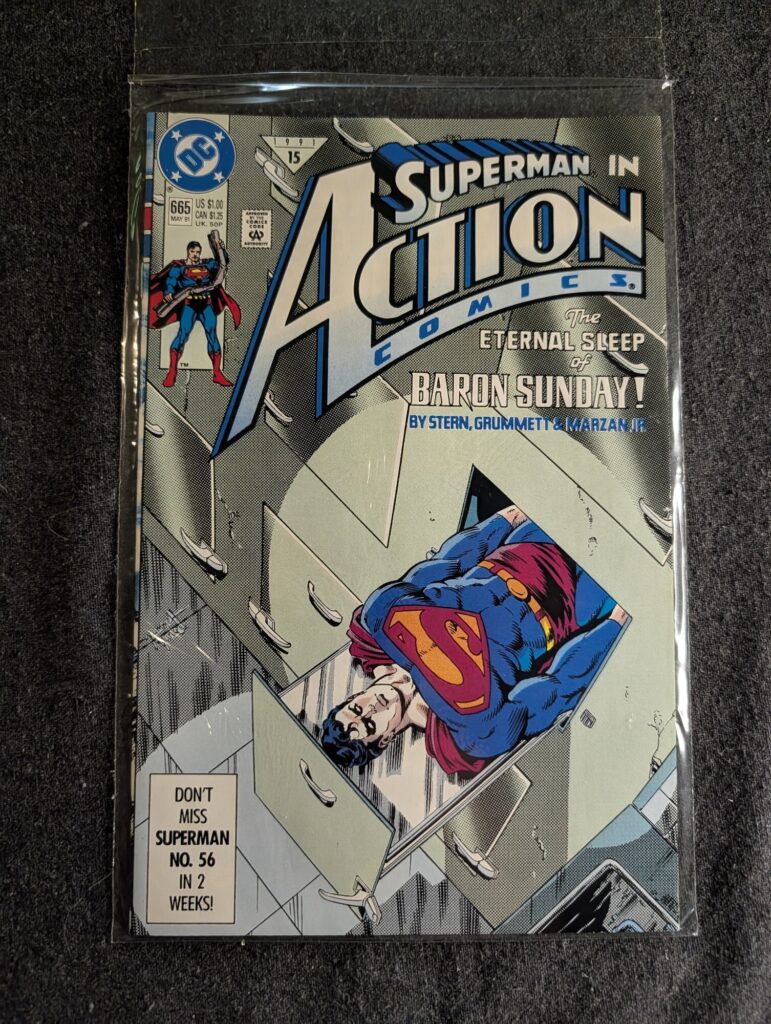 Action Comics #665 front cover