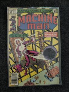 Machine Man #13 front cover