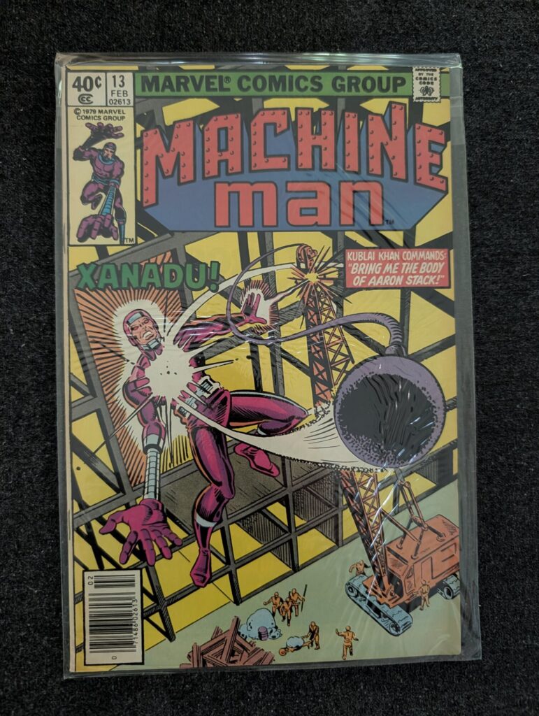 Machine Man #13 front cover
