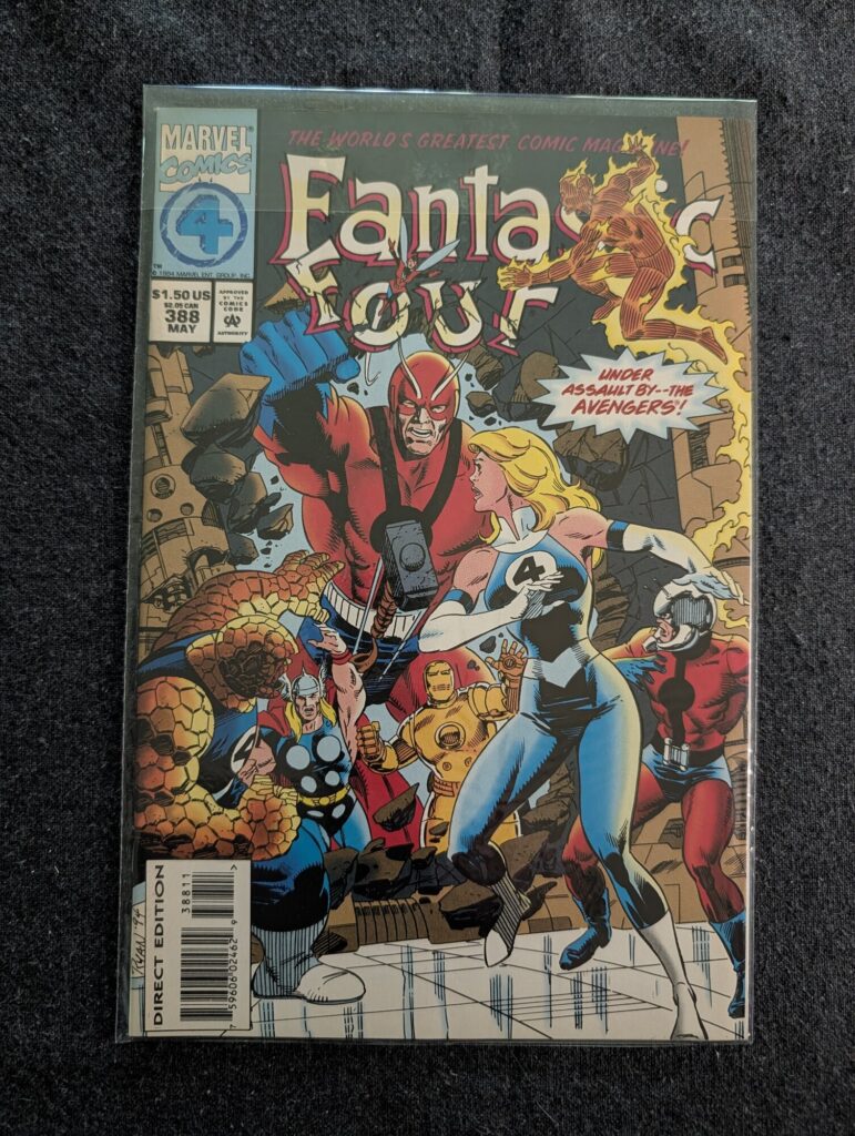 Fantastic Four #388 front cover