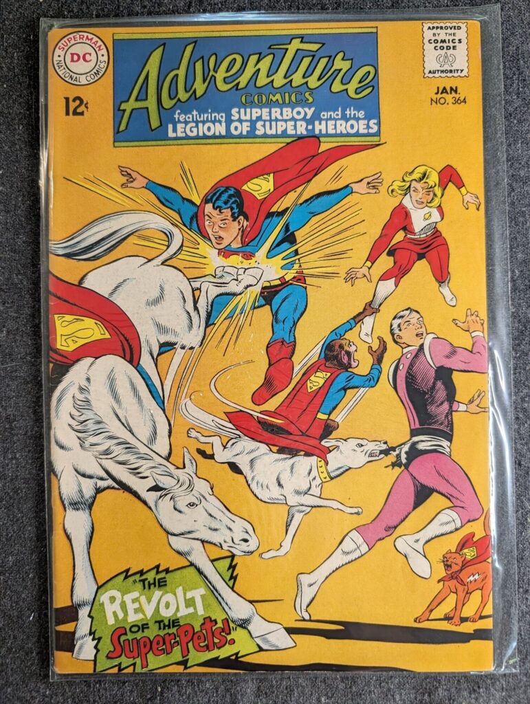 Adventure Comics #364 front cover