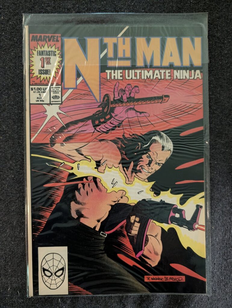 Nth Man The Ultimate Ninja #1 front cover