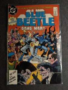 Blue Beetle #7 front cover