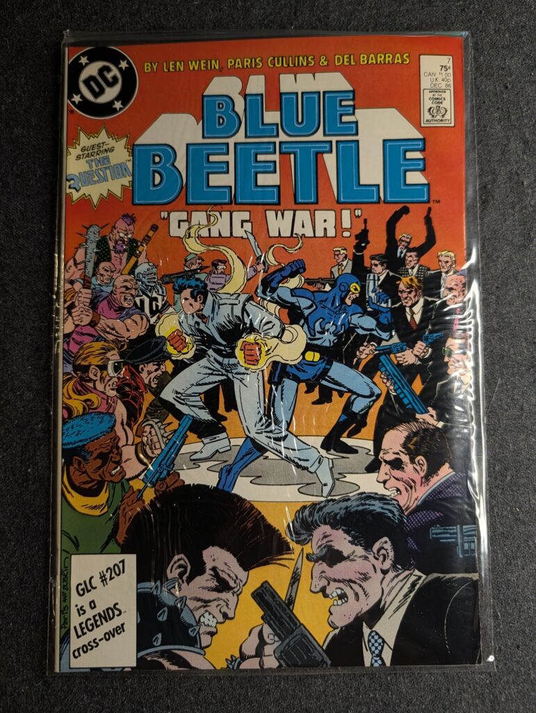 Blue Beetle #7 front cover