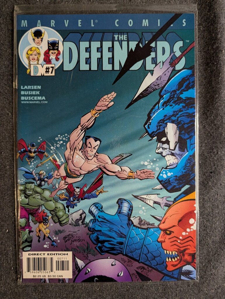 The Defenders #7 front cover
