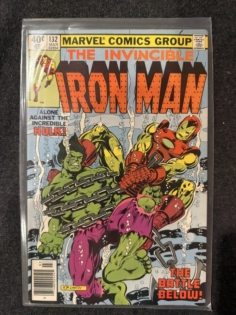 Iron Man #132 front cover