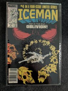 Iceman #4 front cover