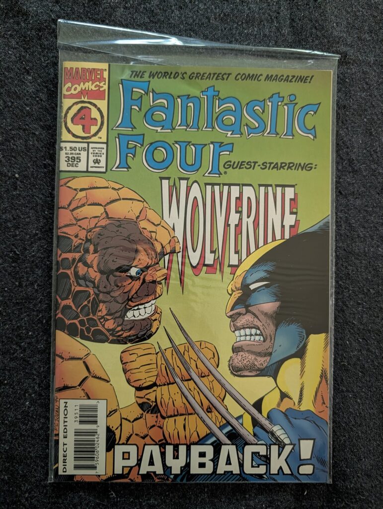 Fantastic Four #395 front cover