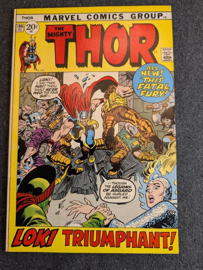 Thor #194 front cover