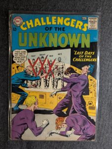 Challengers of the Unknown #37 front cover