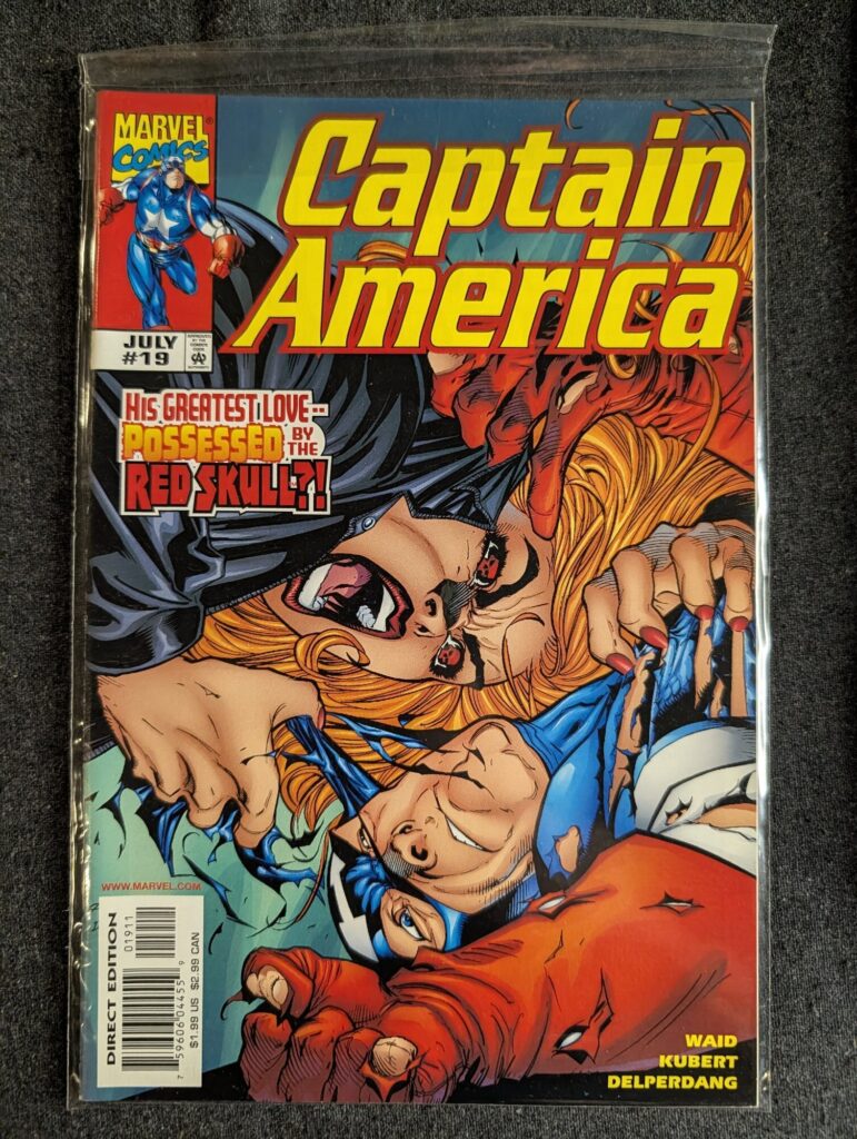 Captain America #19 front cover