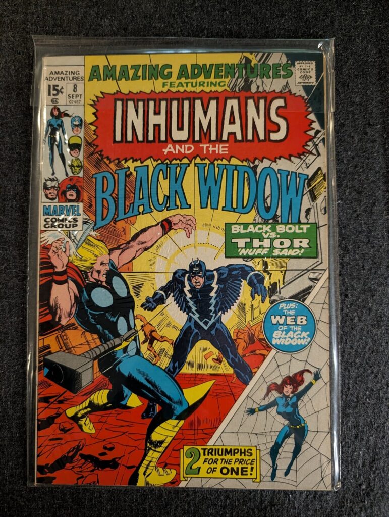 Amazing Adventures #8 front cover