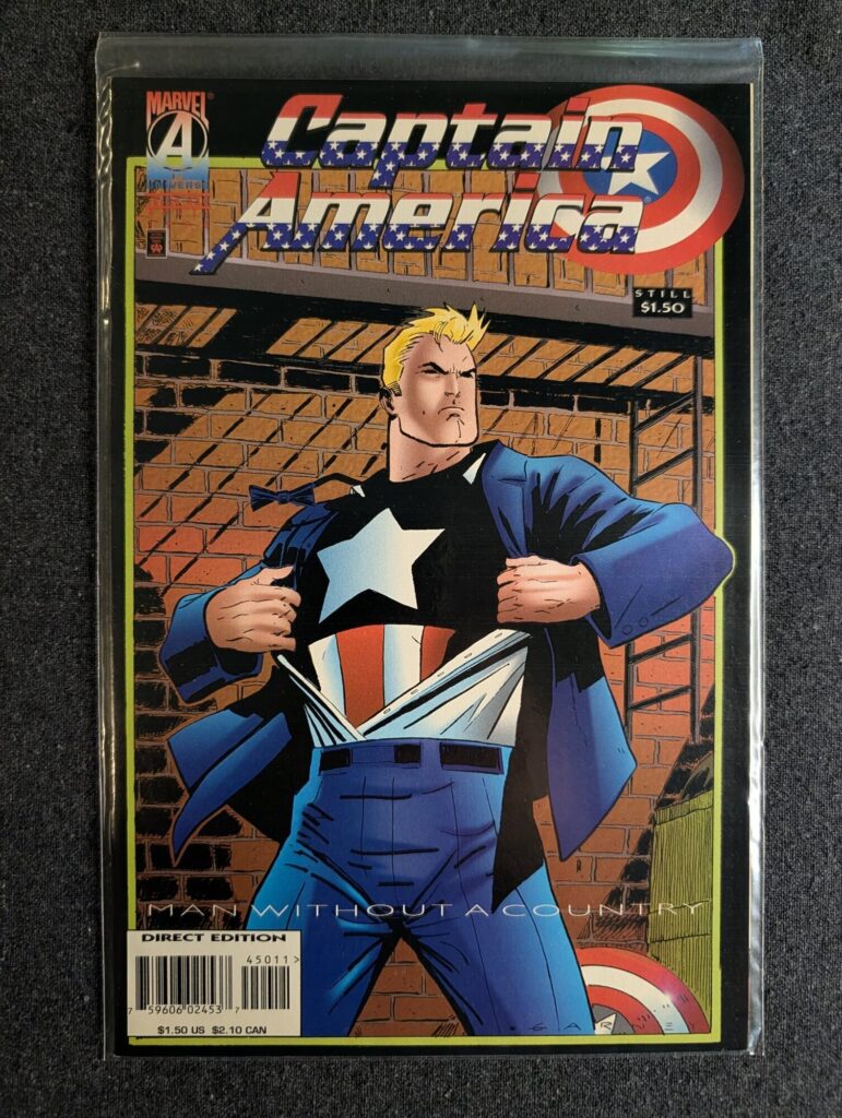 Captain America #450 front cover