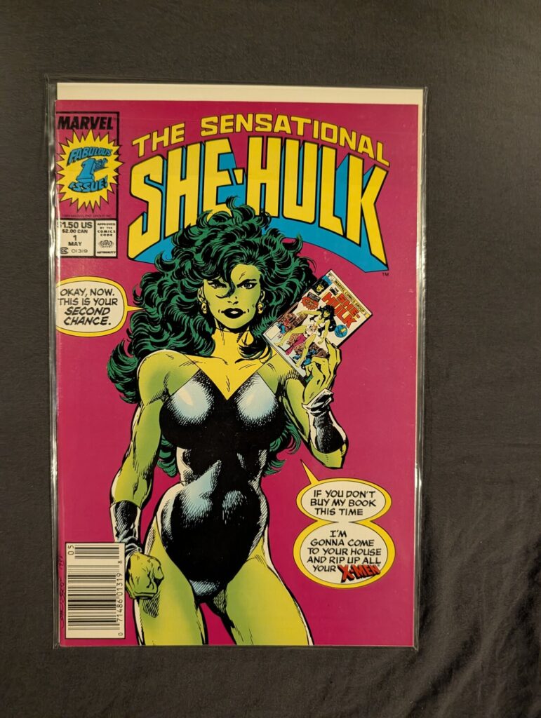 The Sensational She-Hulk #1 front cover