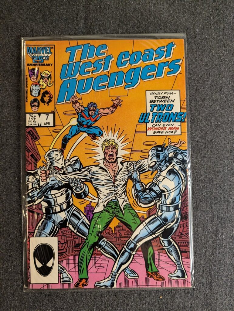 The West Coast Avengers #7 front cover