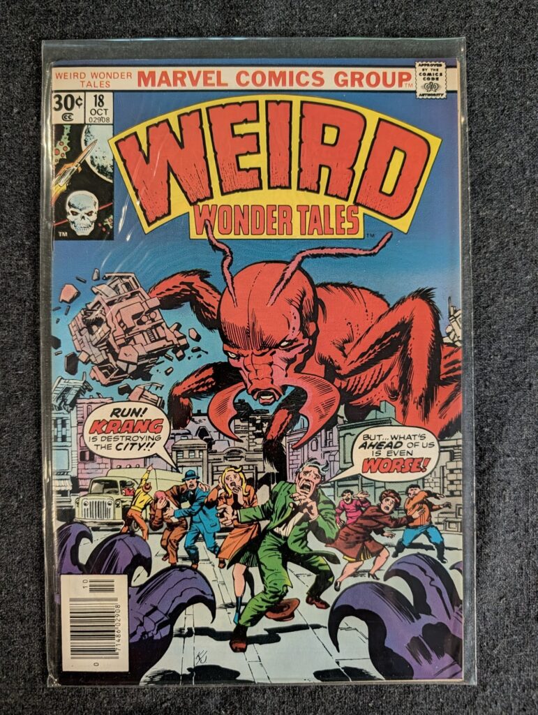Weird Wonder Tales #18 front cover
