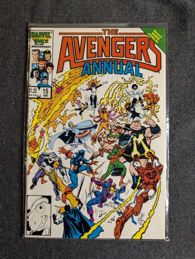 The Avengers Annual #15 front cover