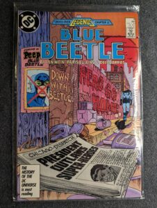 Blue Beetle #9 front cover