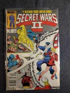 Secret Wars II #4 front cover