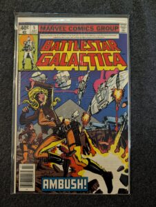 Battlestar Galactica #5 front cover