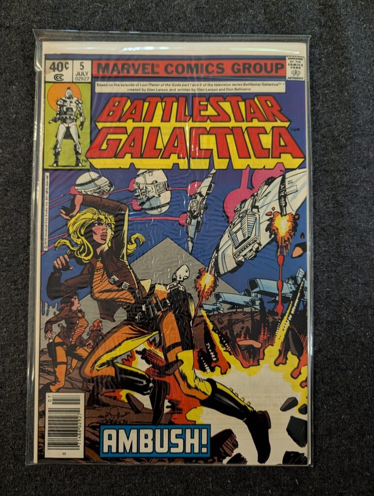 Battlestar Galactica #5 front cover