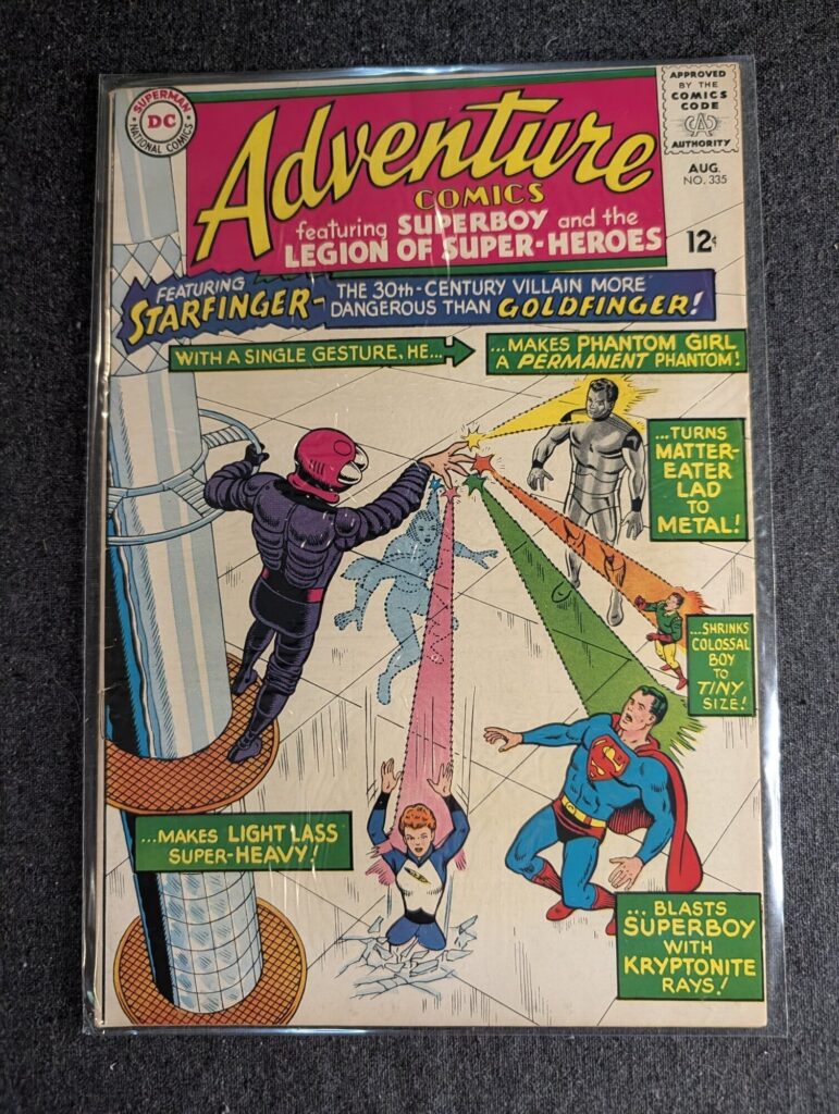 Adventure Comics #335 front cover