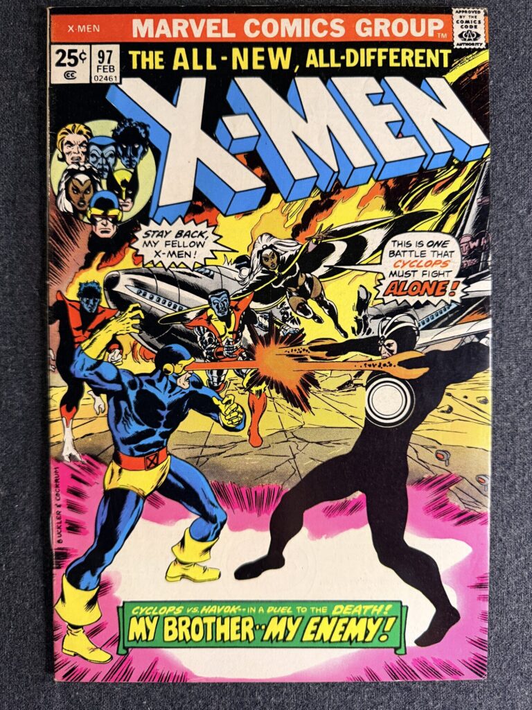 X-Men #97 front cover