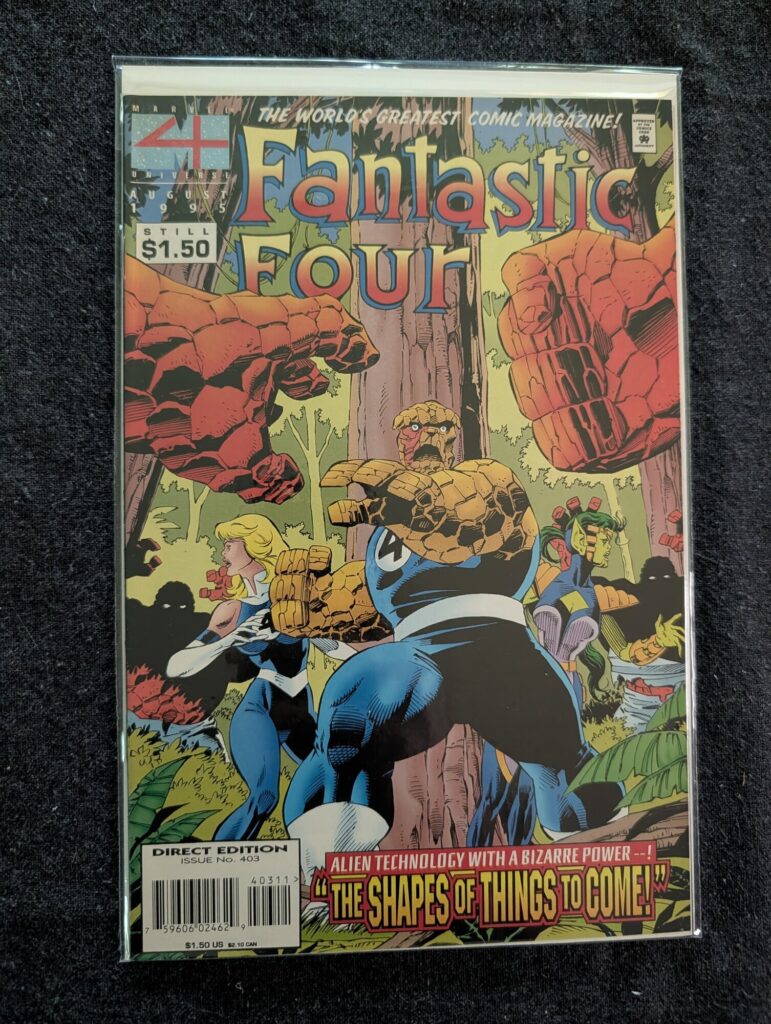 Fantastic Four #403 front cover