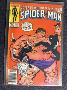 Peter Parker, The Spectacular Spider-Man #91 front cover